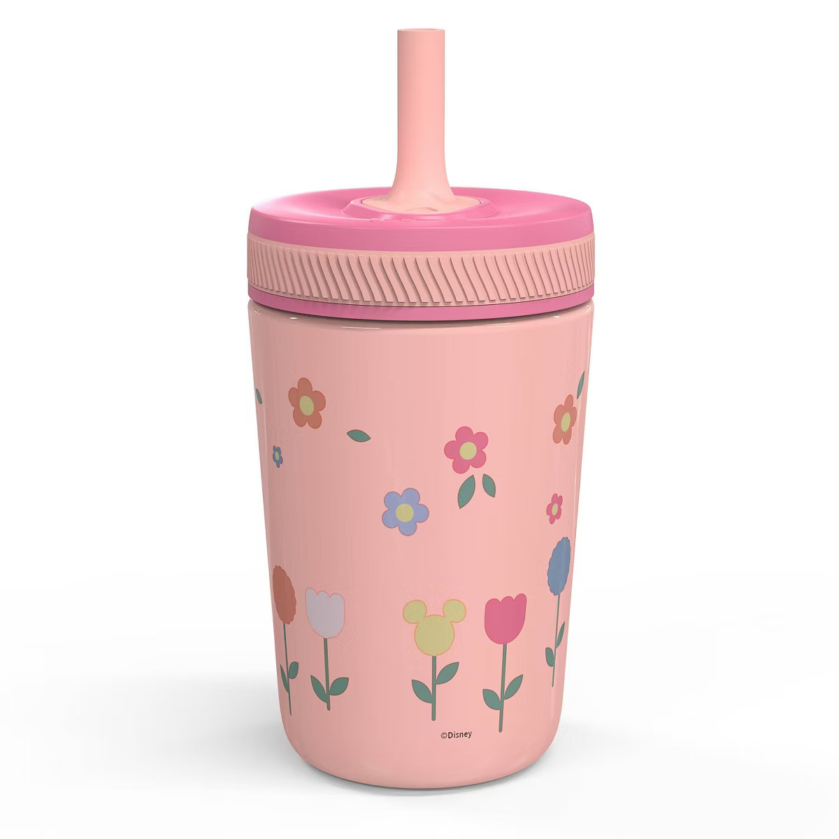 Zak Designs 12 fl oz Stainless Steel Vacuum Insulated Kelso Minnie Mouse Straw Tumbler: Kids Sipp... | Target