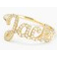 AIMEE Ring / Pave Stone Custom Name Ring / Personalized Name Ring / Custom Word Ring / Pave Stone Name Ring | Etsy (US)