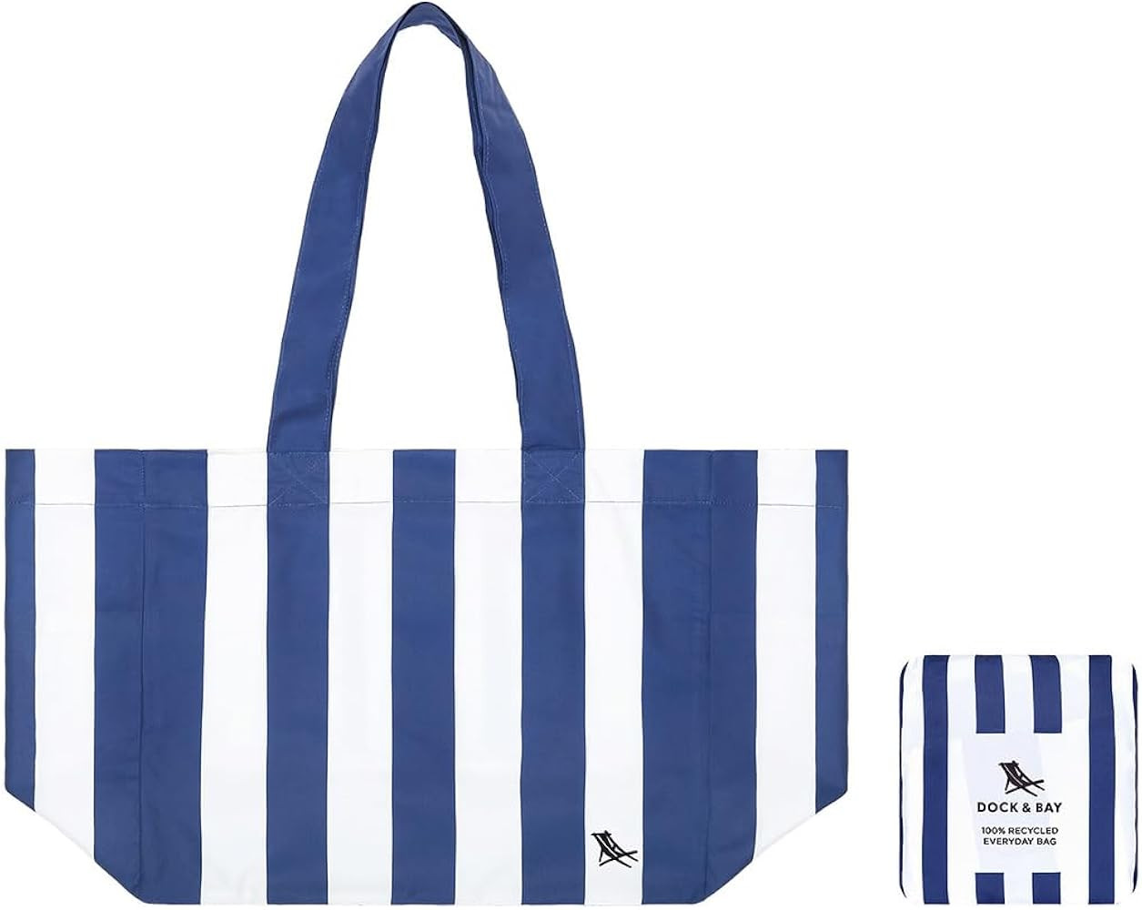 Dock & Bay Everyday Beach Tote Bag - 100% Recycled Materials | Amazon (US)