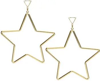 Stella + Ruby Super Star Hoop Earrings | Nordstrom | Nordstrom