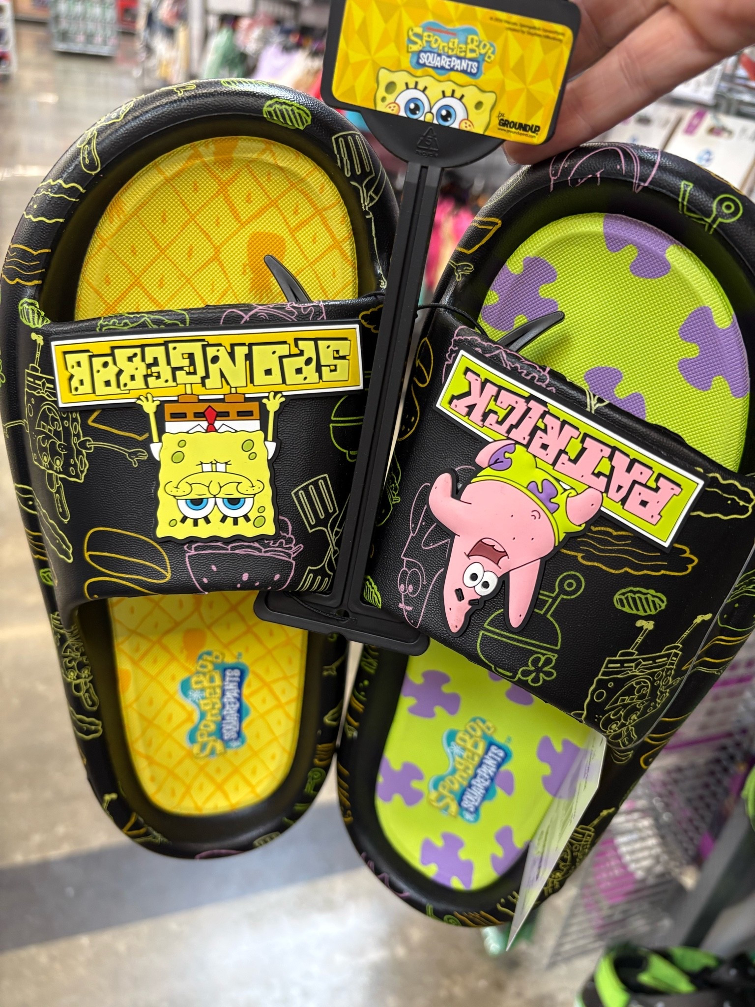 Spongebob SquarePants Licensed Men's Comfort Slide Sandals

Who lives in a pineapple under the sea? 🍍⭐

These SpongeBob SquarePants Licensed Men’s Comfort Slide Sandals are such a fun find for fans of SpongeBob and Patrick. The black slide design features everyone’s favorite Bikini Bottom best friends and brings a little nostalgia to your everyday footwear.

I love slide sandals because they’re lightweight, comfortable, and easy to throw on for errands, pool days, beach trips, vacations, and everyday wear. The cushioned footbed and slip-on design make these both practical and fun.

At just $22, these are a great gift idea for SpongeBob fans, cartoon lovers, teens, and anyone who wants comfortable shoes with personality. If you grew up watching SpongeBob, these are definitely worth a look!

#LTKMens #SpongeBob #PatrickStar #MensSlides #SlideSandals #CartoonFans #Nickelodeon #GiftIdeasForMen #SummerStyle #WalmartFinds

#LTKSeasonal #LTKMens