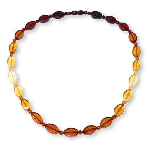 Amber Extraordinaire 21" Multicolor Ombre Beaded Necklace | HSN