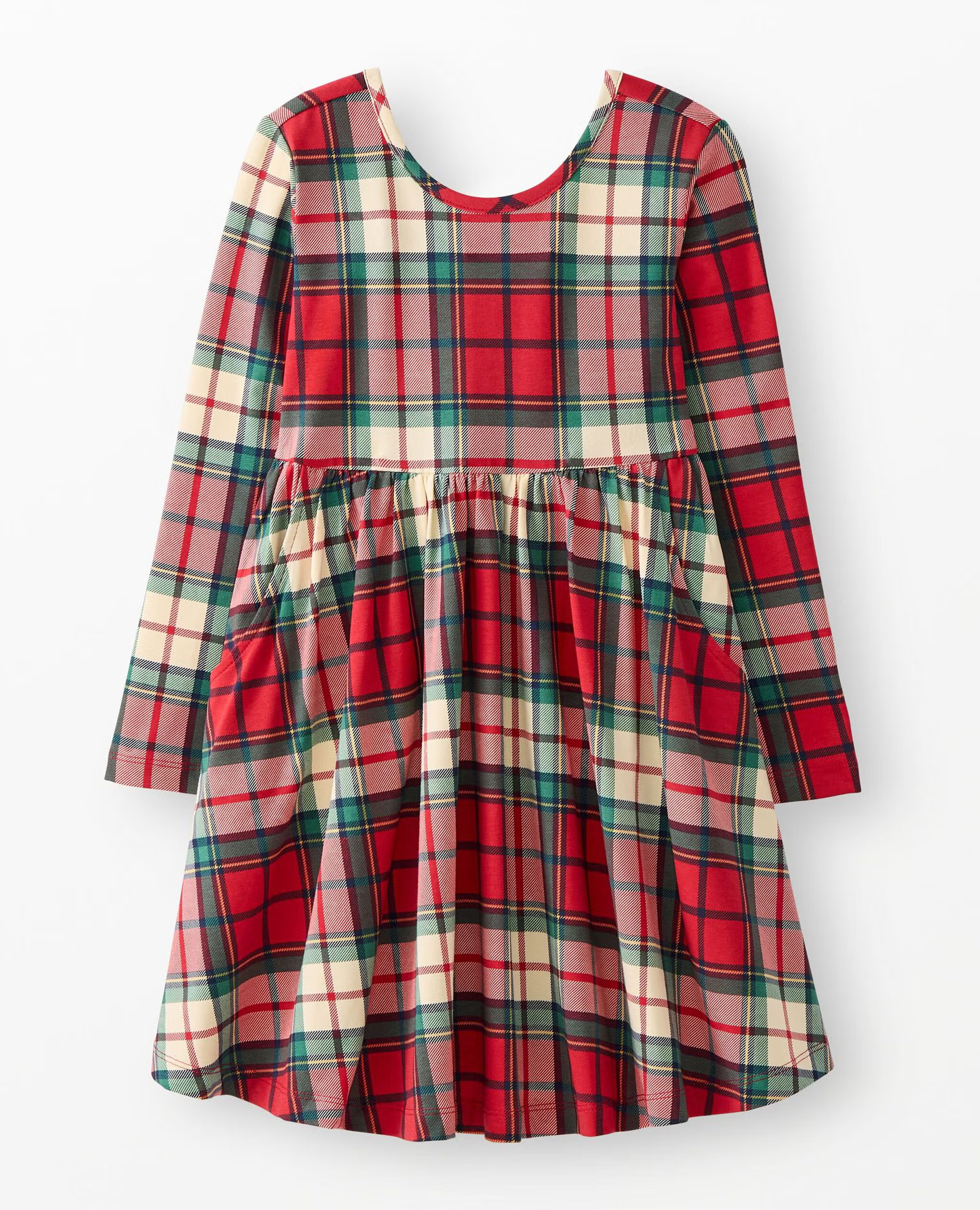 Long Sleeve Skater Dress with Pockets | Hanna Andersson