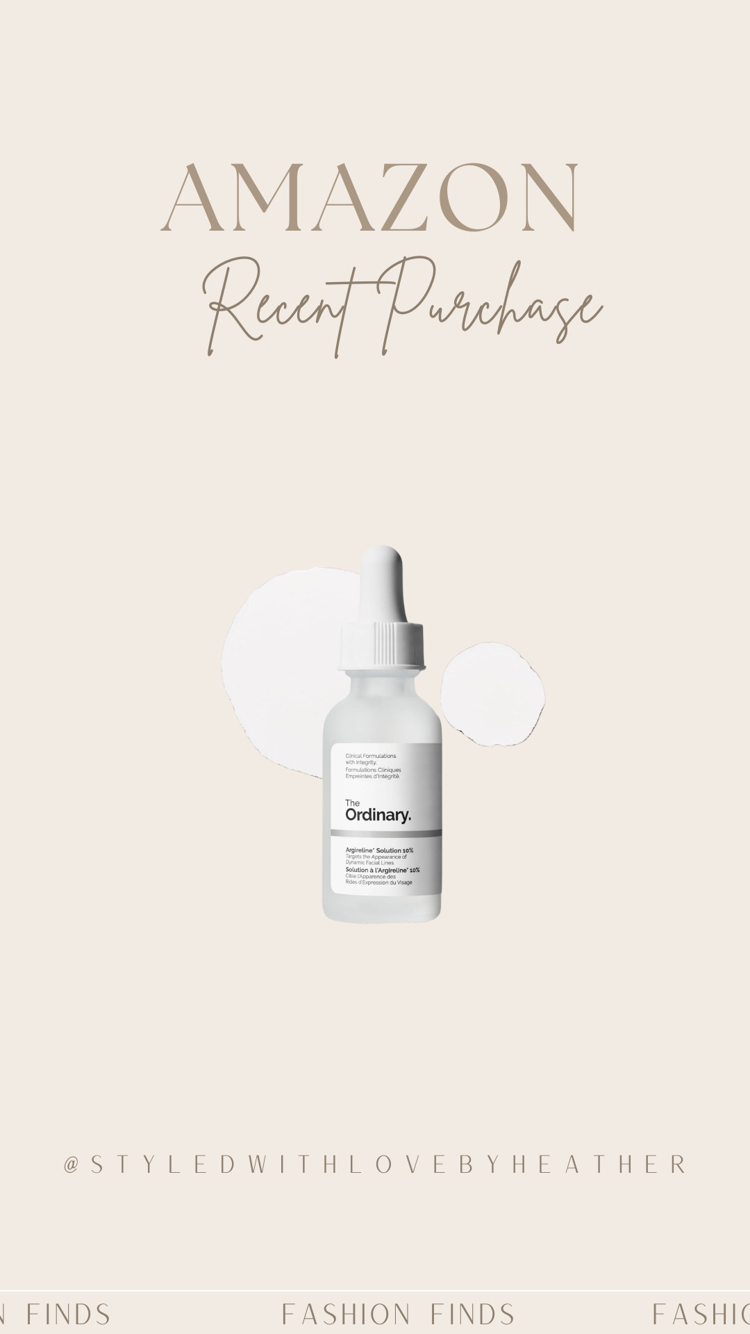 ✨ Recent Amazon find I’m loving ✨

This affordable peptide serum helps reduce the appearance of fine lines and smooth skin over time. The lightweight formula absorbs quickly and works great around areas like the forehead and expression lines to help skin look more refreshed and youthful.

If you’re looking for an easy skincare step to help soften fine lines and keep skin looking smooth, this is a must-have.

Linked on my LTK 🤍 ✨
 

 #LTKselfcare #LTKstorytime #LTKBeauty
