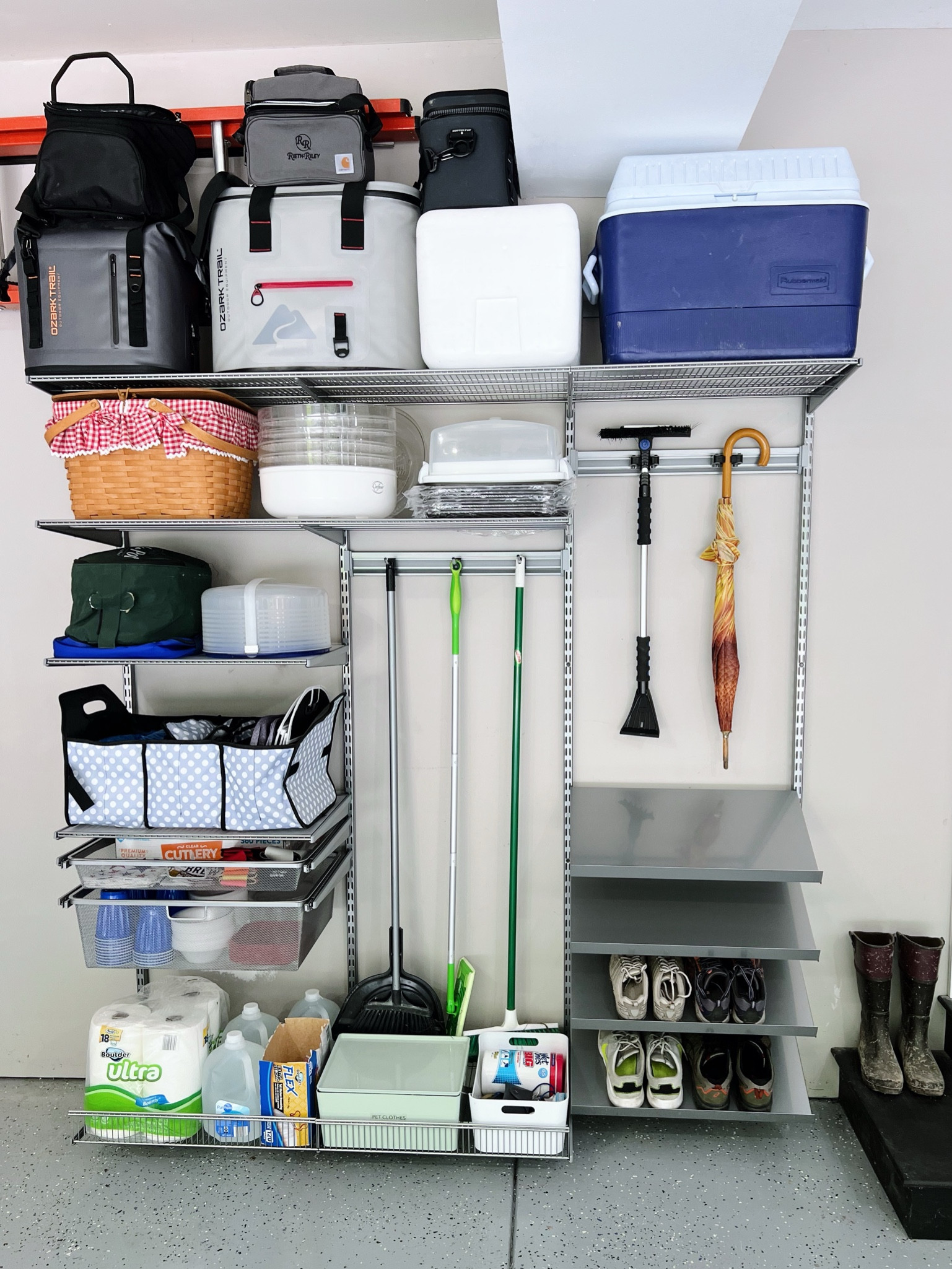 Garage Storage Organization #thesimplelife

#LTKfamily #LTKSeasonal #LTKhome