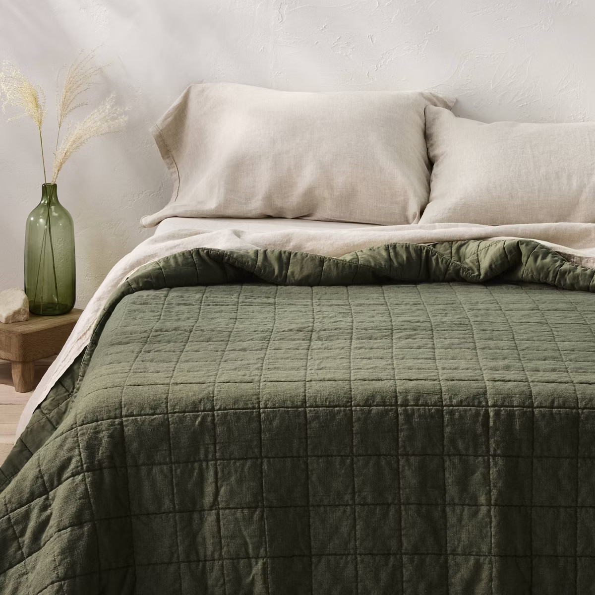 Heavyweight Linen Blend Quilt - Casaluna™ | Target