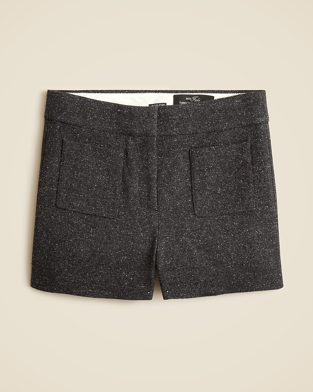 Patch-pocket short in donegal wool blend | J. Crew US