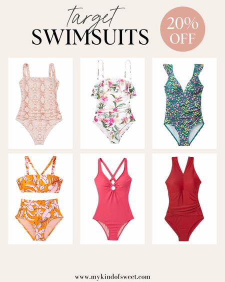 Target swimwear is 20% off right now!

#LTKSpringSale #LTKswim #LTKSeasonal
