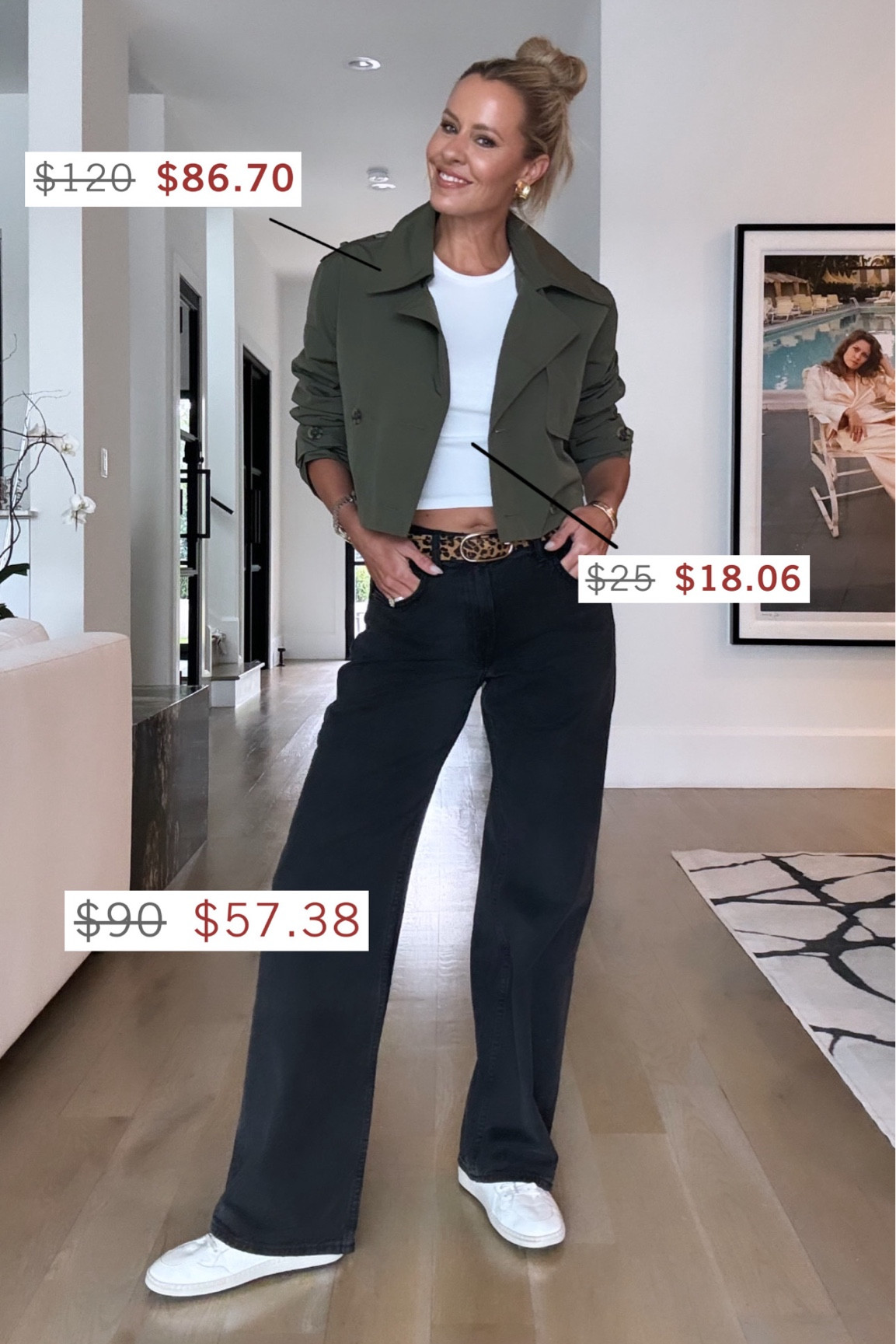 #abercrombiepartner My favorite basic white tee is only $18! Also comes in grey and black. I think I’ll get a lot of wear out of this cropped trench jacket in the fall! Grab it now while it’s $33 off. Also comes in tan and black. @abercrombie

Use code “DENIMAF” at checkout! #LTKxAF 

#LTKSeasonal #LTKStyleTip