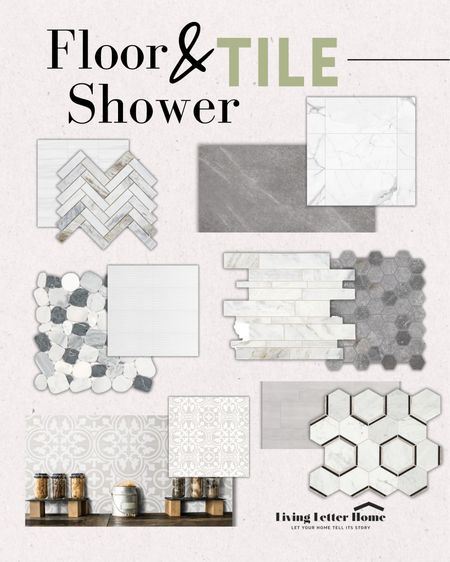 Doing some bathroom renovations? It can be hard to pick out bathroom floor tile or shower tiles that look classic, on trend, and are affordable! Here are some tile pairing ideas and stand alone options for your floor and shower tile inspiration boards. 
.
.
.
#bathroomrenovation #bathroomfloortile #showertile

#LTKfamily #LTKhome #LTKstyletip