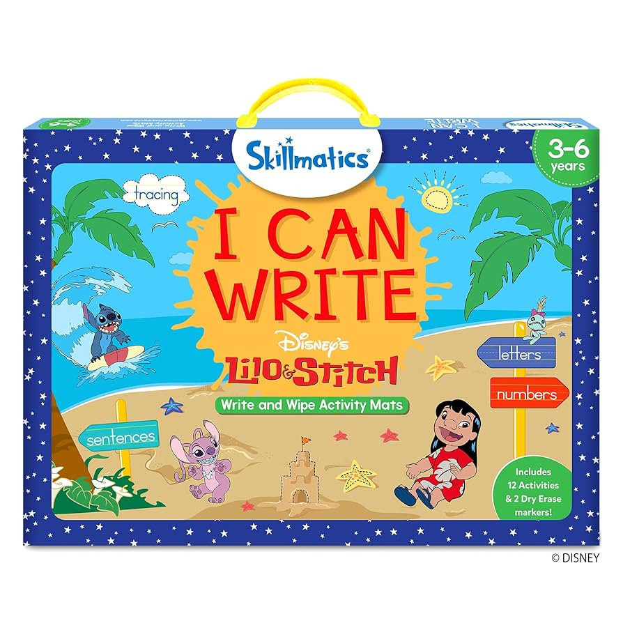 Skillmatics I Can Write Disney's Lilo & Stitch - Reusable Preschool Learning Activities, Educatio... | Amazon (US)