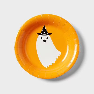 20ct Halloween Ghost Witch Snack Plate - Spritz™ | Target
