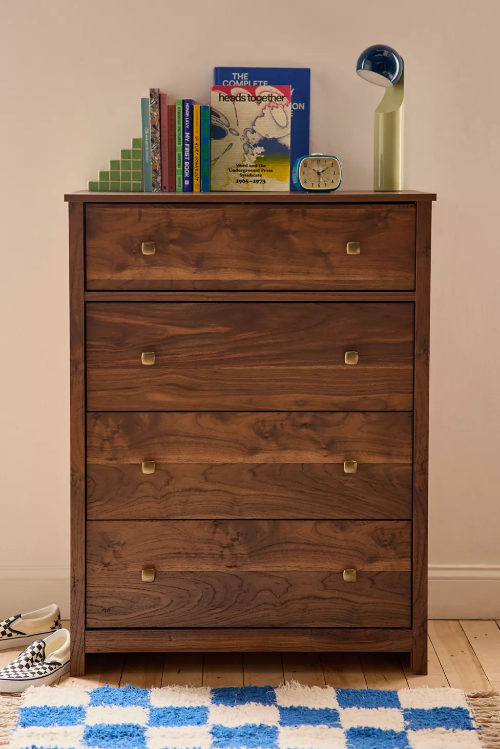 Talia Tall 4-Drawer Dresser | Urban Outfitters (US and RoW)