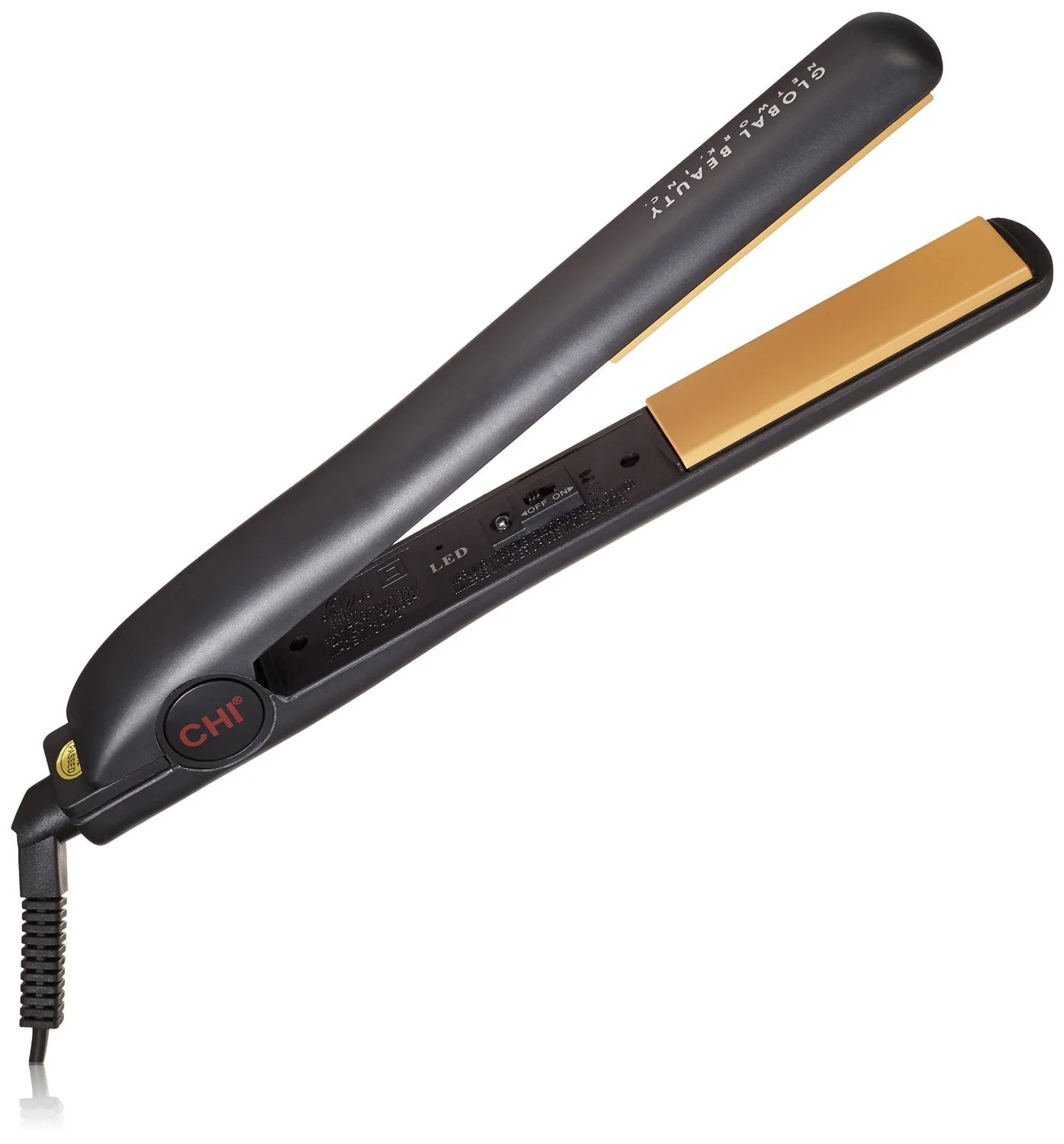 CHI - CHI Original Ceramic Hair Straightening Flat Iron, 1 inch - Walmart.com | Walmart (US)
