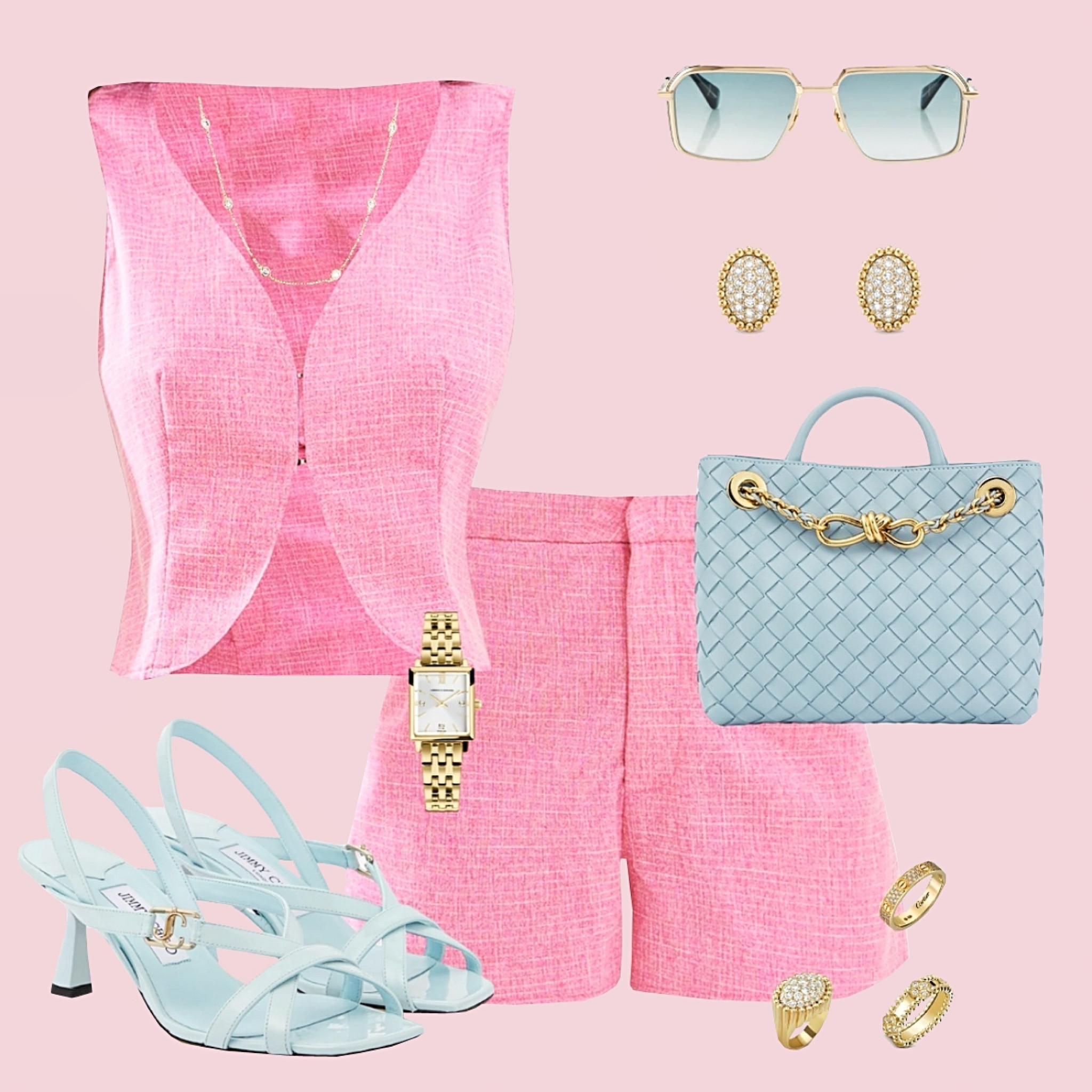 Pink summer look for the ladies #LTKSummerSales 

#LTKStyleTip #LTKFindsUnder50 #LTKTravel