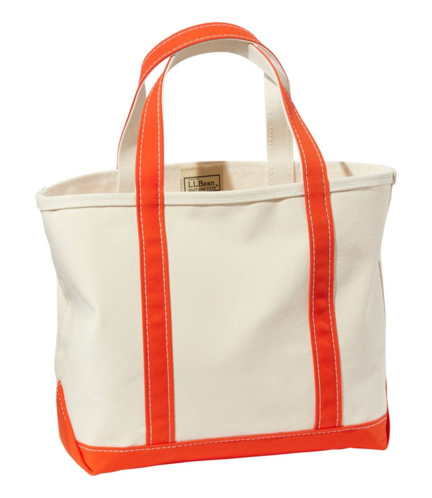 Boat and Tote, Open-Top Orange Long, Canvas/Nylon L. L.Bean | L.L. Bean