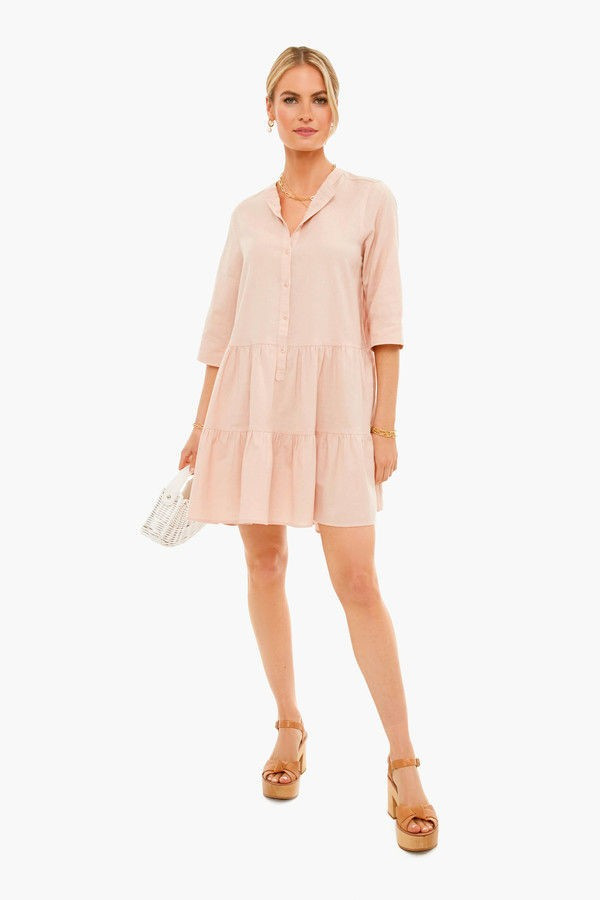 Blush Maurino Drop Waist Mini Dress | Tuckernuck (US)