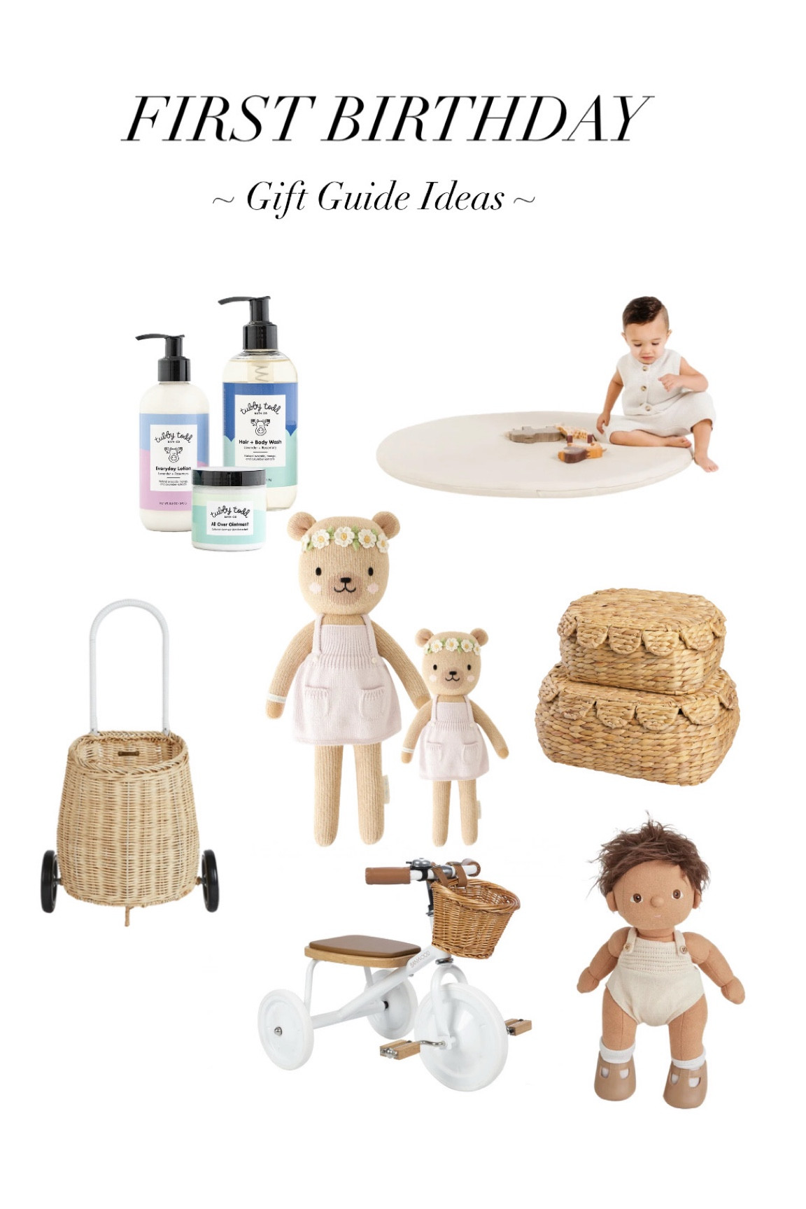 First birthday guide ✨