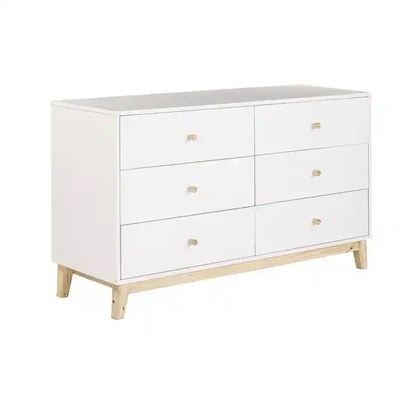 MOD 60"W 6-Drawer Double Dresser | Bed Bath & Beyond