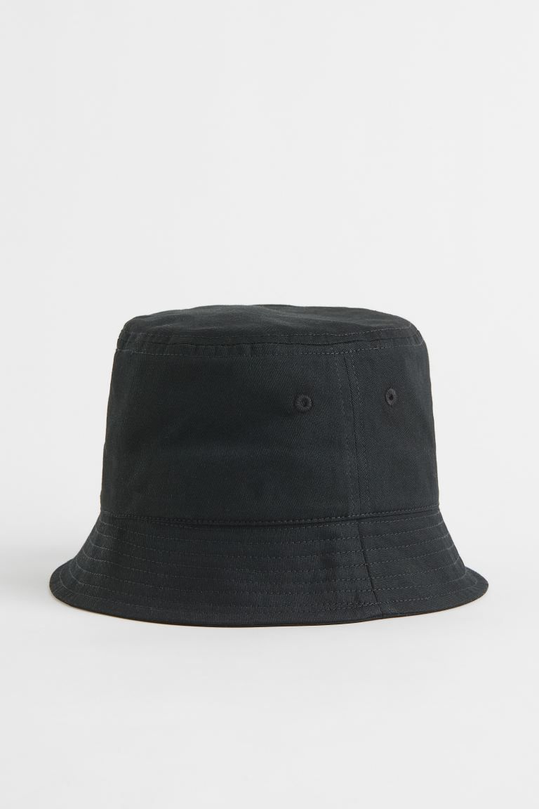 Cotton Twill Bucket Hat | H&M (US)