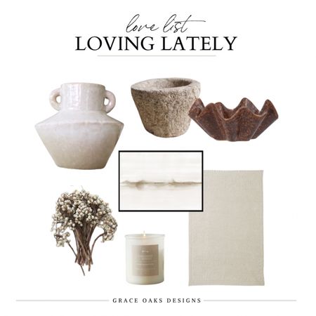 loving lately - home decor favorites i have + love

this $19 throw has been a top fav this winter. so big and cozy the best barefoot dreams blanket look for less! we love it. new Amazon brown ruffle bowl I’m loving for styling. my year round berry florals I love to use for little bud vases. Best warm scented spring + summer candle. neutral art. & my new stone mortar a gorgeous artisan piece for styling anywhere 

#LTKfindsunder50 #LTKsalealert #LTKhome