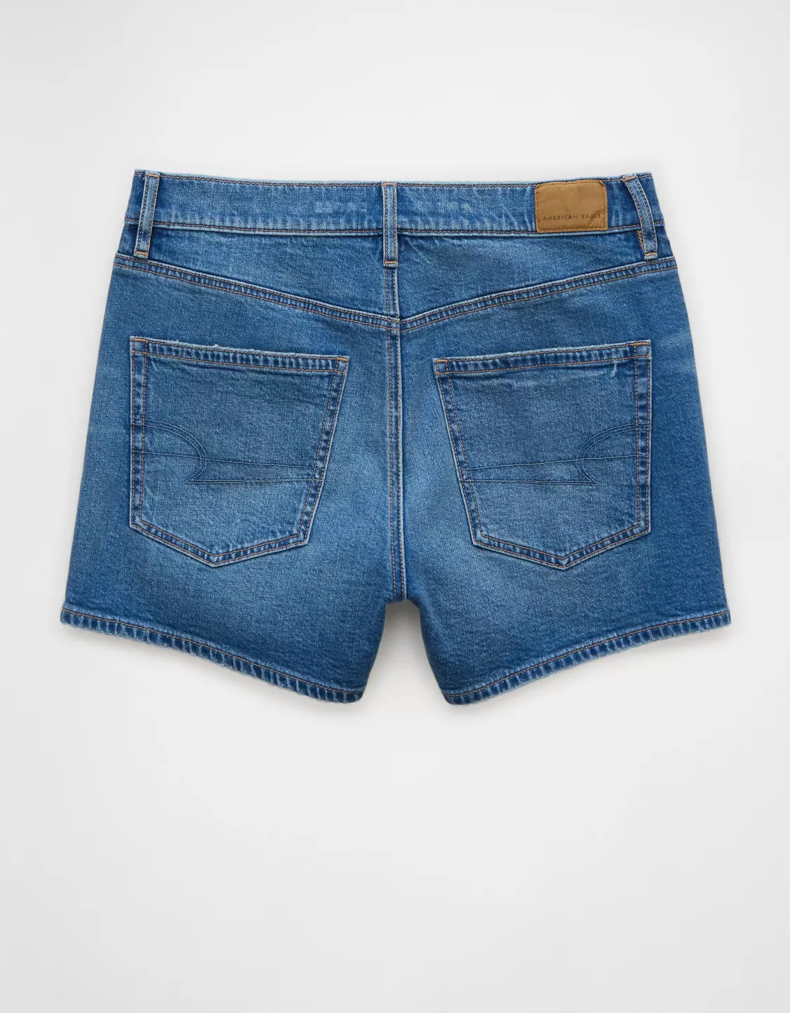 AE Strigid Super High-Waisted Relaxed Denim Short | American Eagle Outfitters (US & CA)