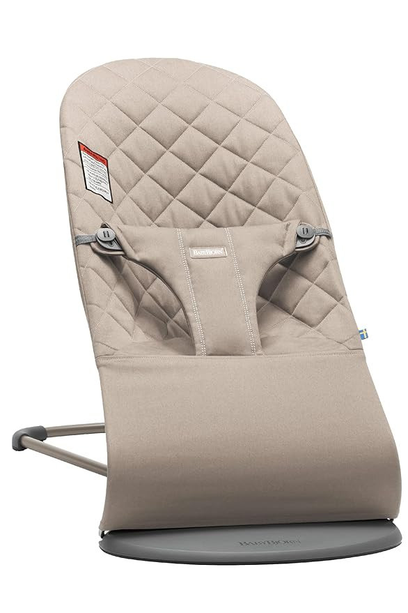 BabyBjörn Bouncer Bliss, Sand Gray, Cotton (006017US) | Amazon (US)