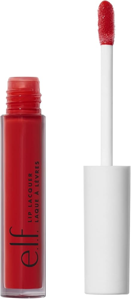 e.l.f. Lip Lacquer, Nourishing, Non-Sticky Ultra-Shine Lip Gloss With Sheer Color, Infused With V... | Amazon (US)