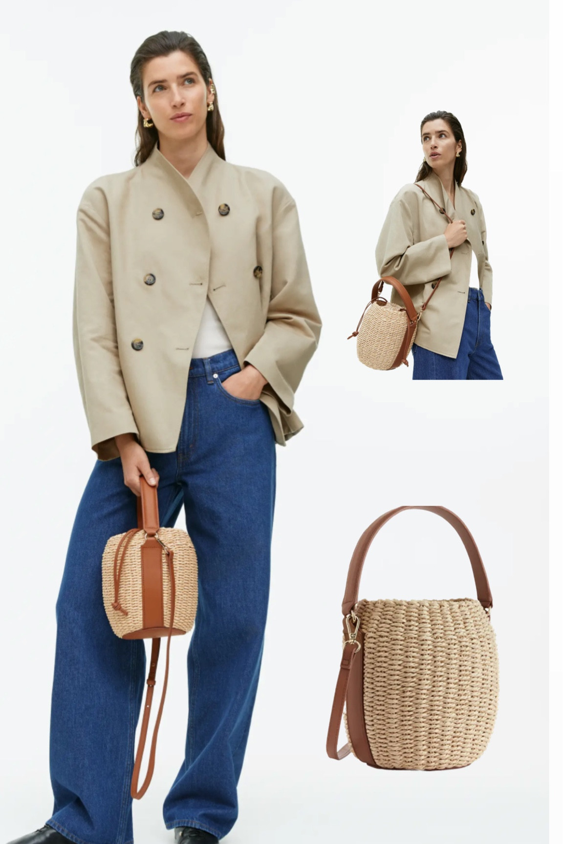 ARKET SALE! Basket Bag for the summer 🤎