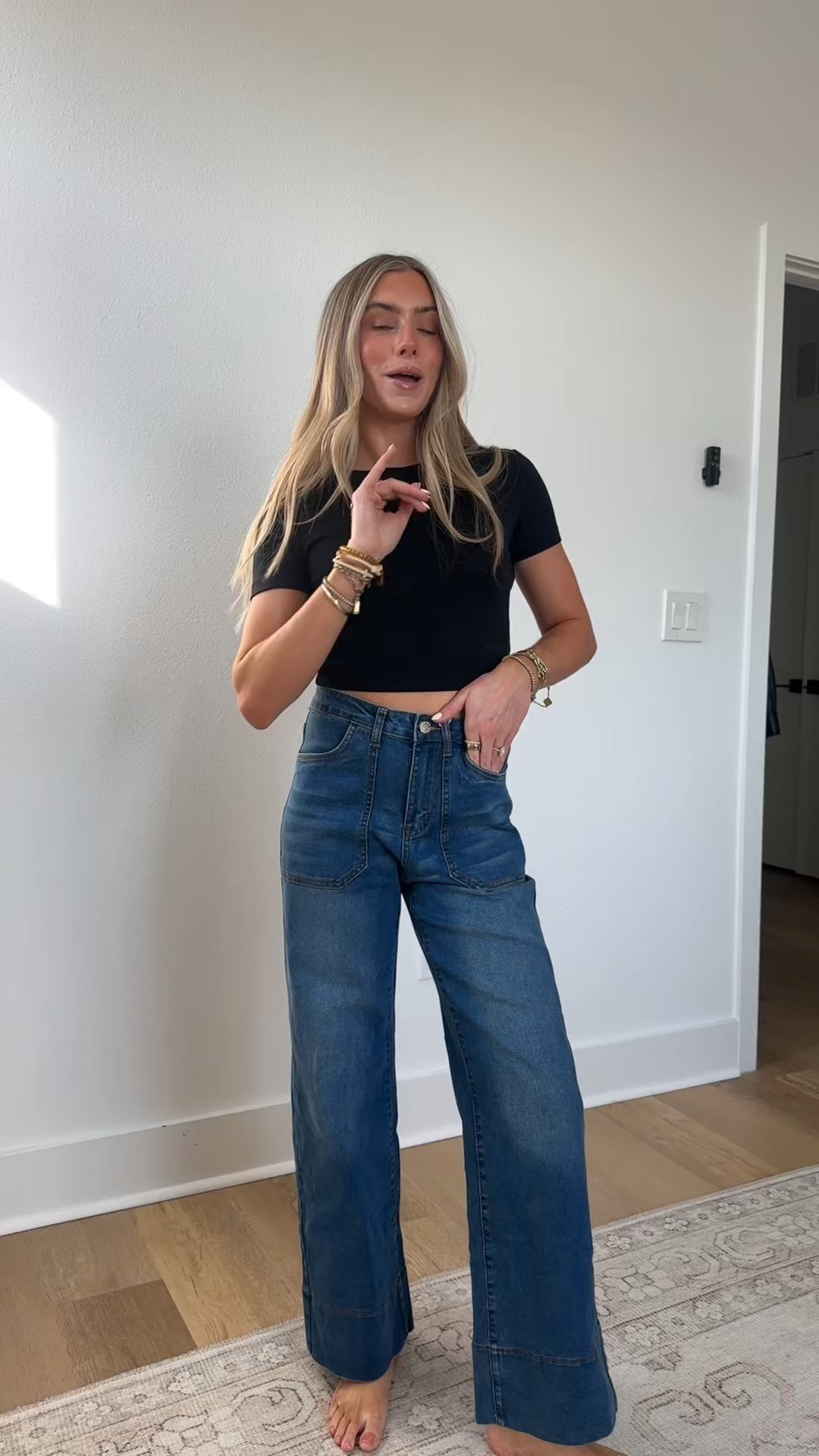 Amazon size 2 Cicy Bell Womens Wide Leg Jeans Baggy Casual High Waisted Boyfriend Loose Denim Pants with Pockets

#LTKSaleAlert #LTKootd #LTKSeasonal