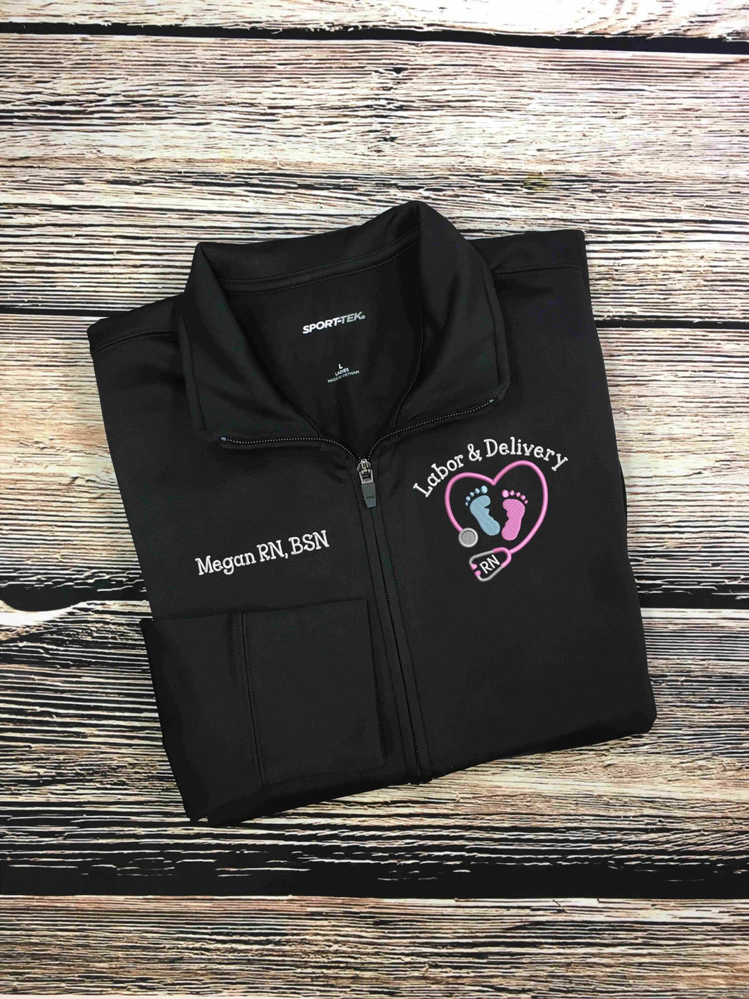 Nurse Jacket Labor and Delivery Jacket RN Zip Sweatshirt Nurse Gifts Nurse Graduation Gift - Etsy | Etsy (US)