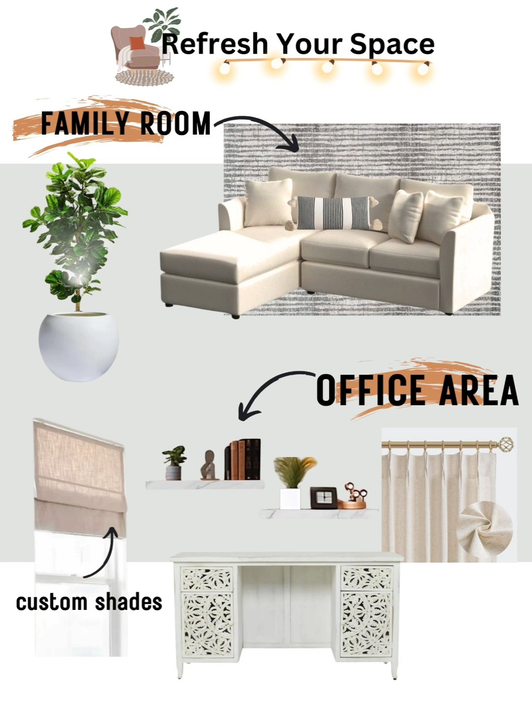 Family Room Refresh

#LTKhome #LTKVideo #LTKU