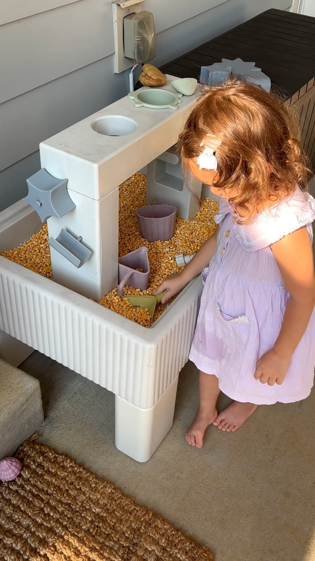 Our favorite water table refresh! We cleaned her up after a long summer’s use, and then decided to spice it up a little with some early fall themed fun. #playtime #play #watertable

#LTKKids #LTKBaby #LTKFamily