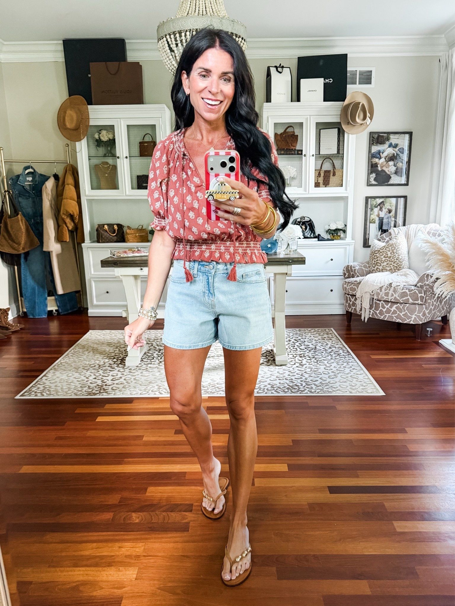 Such a cute boho top! 
XS top
4 shorts
@Target

#LTKootd #LTKSeasonal #LTKSaleAlert