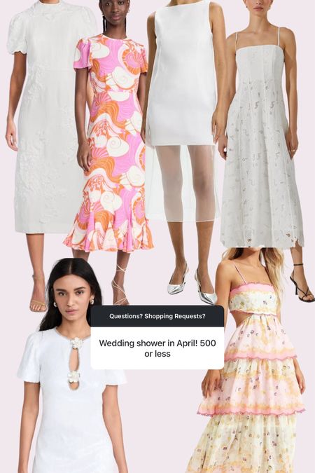 April wedding shower dresses!

#LTKwedding #LTKparties