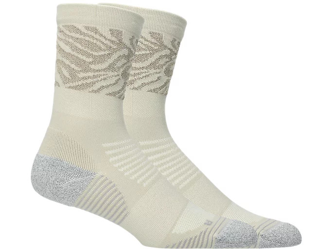 PERFORMANCE RUN SOCK CREW - LITE SHOW | Unisex | Putty | Socks | ASICS United States | ASICS (US)