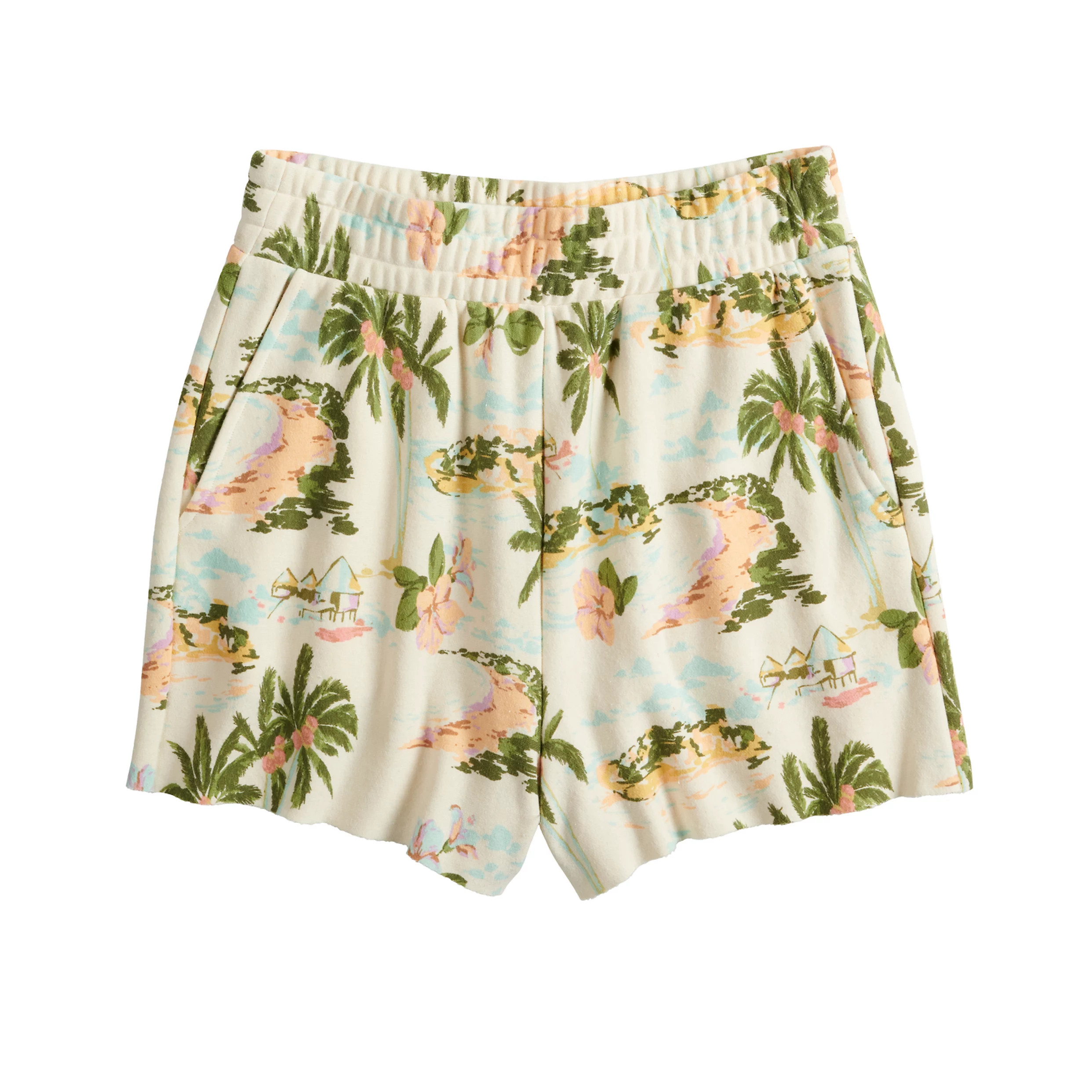 Women's LC Lauren Conrad 3.5" High-Waisted Lounge Shorts | Kohl's
