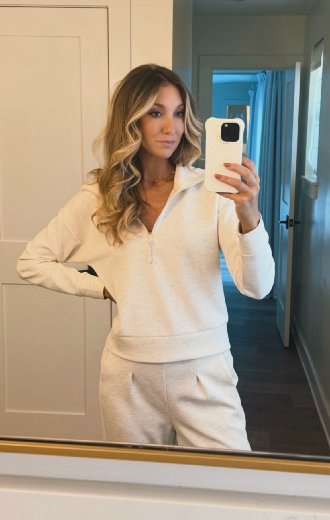 This set is such a good replacement for the Scuba sets that it is nearly sold out! It’s a darn good Walmart find. Runs big. I’m wearing XS in both. Travel outfit cozy lounge set work from home attire Thanksgiving outfit 

#LTKSaleAlert #LTKTall #LTKFindsUnder50