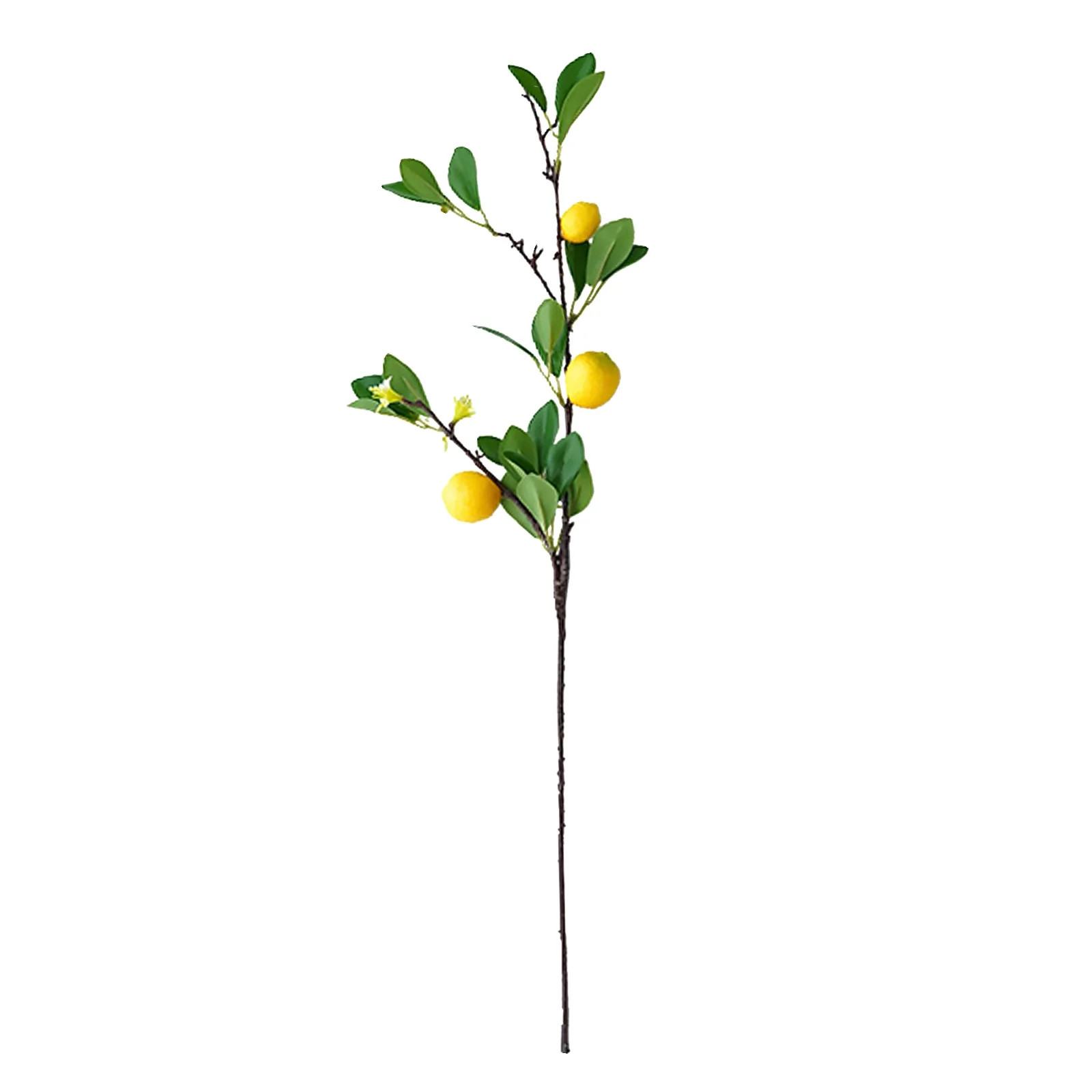 Artificial Lemon Branches Party Decoration Yellow Lemon Decor Fruit Branches Lemon Stems FOR Farm... | Walmart (US)