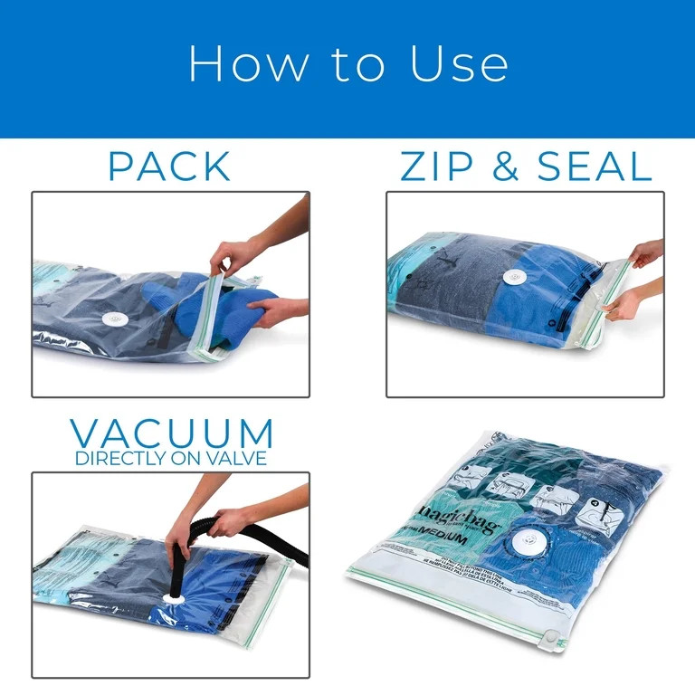 MagicBag Smart Design Instant Space Saver Storage - Flat Medium | Walmart (US)