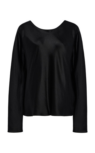 Barb Lace-Trimmed Satin Top | Moda Operandi (Global)