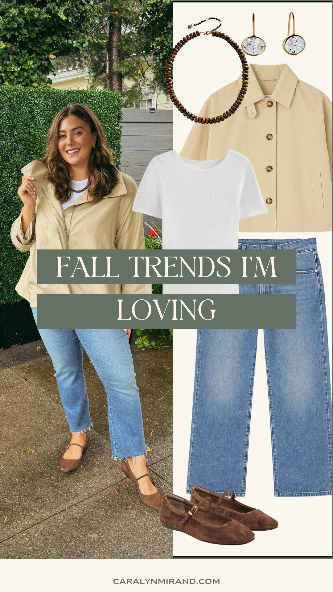 Fall trends - this mini trench and comfortable denim.

#LTKSeasonal #LTKootd #LTKmomlife