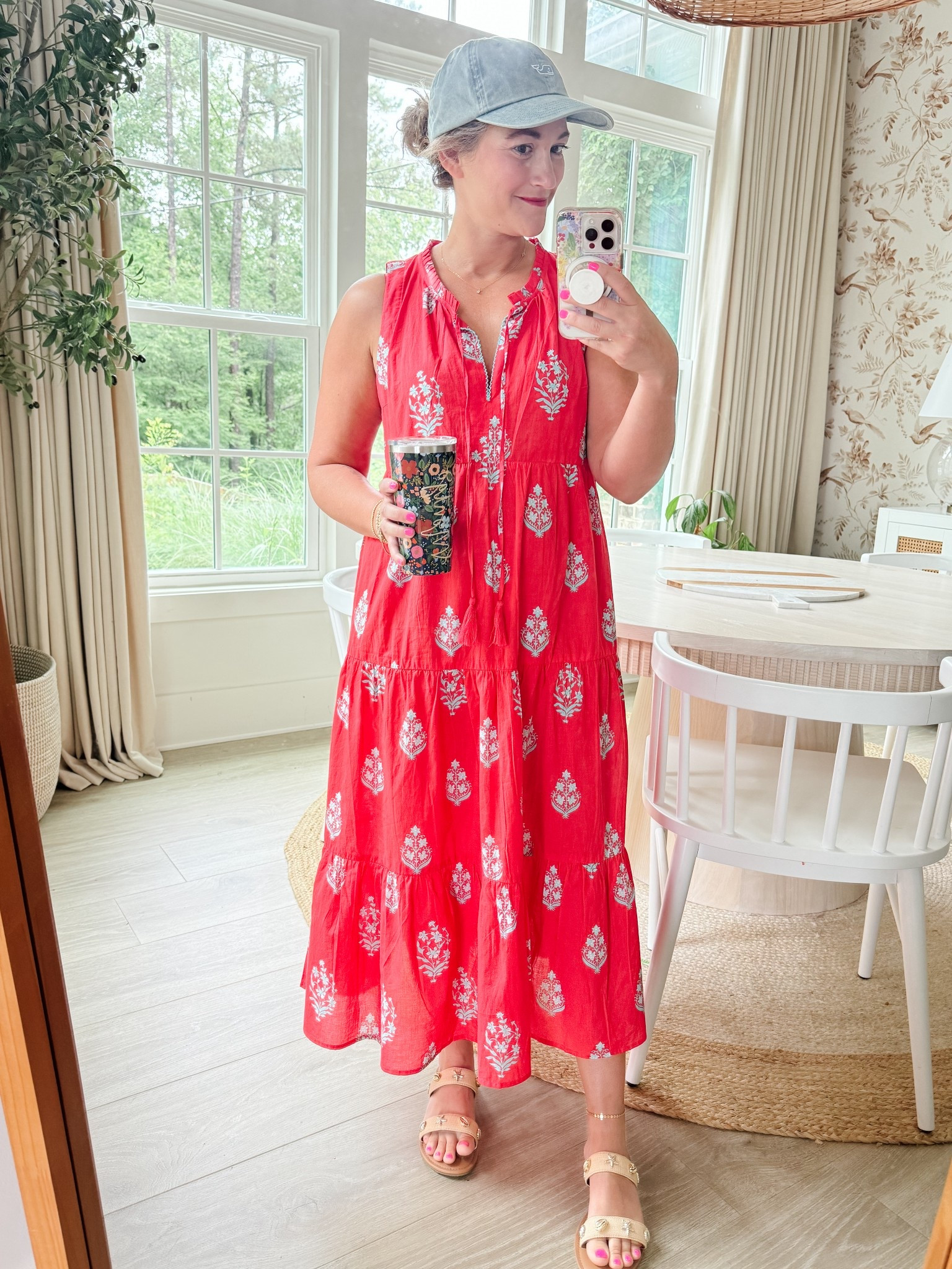 The perfect red block print maxi dress that can also be a cover up !!! 

#LTKSeasonal #LTKShoeCrush #LTKTravel