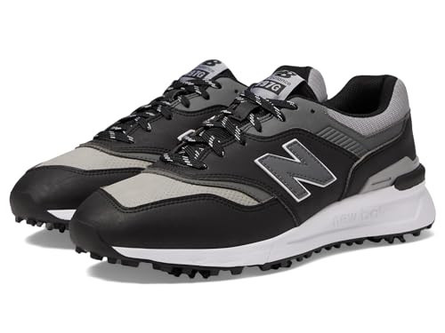 New Balance Golf Shoe Men's 997 Golf, Black 9.5 X-Wide | Amazon (US)