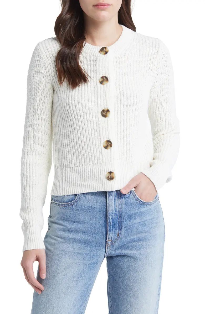 Madewell Textural Knit Cardigan Sweater | Nordstrom | Nordstrom