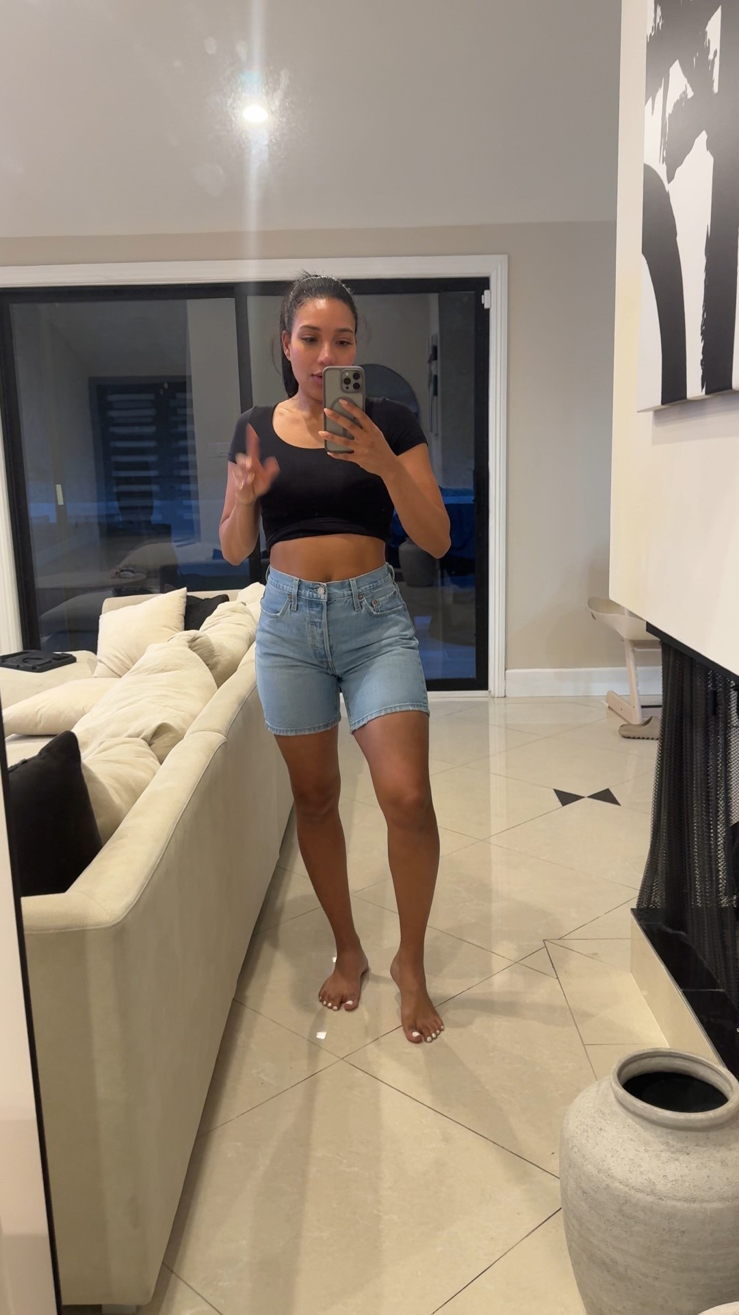 Levis mom shorts on sale for only $56 at revolve ! 