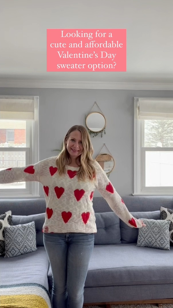 Super cute cold weather Valentine’s Day sweaters that are casual and can be worn with jeans or can be dressed up for a date night! Everything is under $40 and on Amazon prime and some are even on sale for 10% off, but all will make it on time for vday! Cute and cozy and full of hearts and love! Also, really good for snowy days. Tried and true!

#LTKsalealert #LTKSeasonal #LTKstyletip