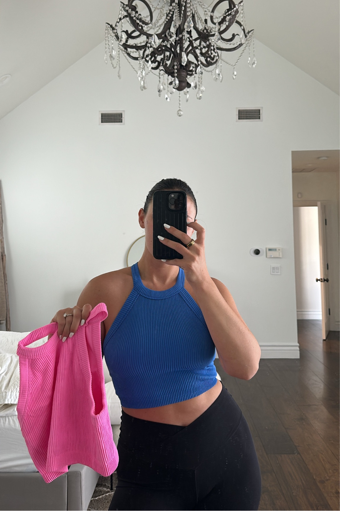 New favorite workout and lounge top. Very soft ribbed and double lined fabric! Come in a ton of colors and super cheap. 

#LTKfit #LTKunder50 #LTKFind