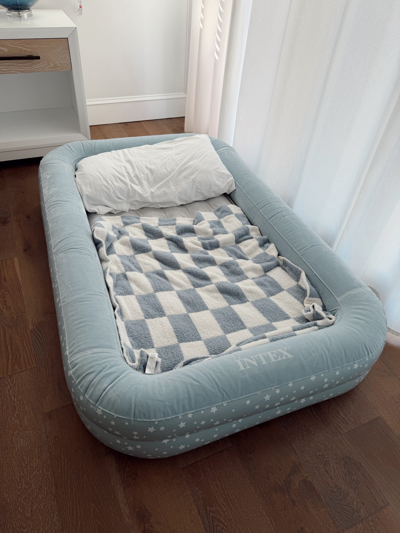 Travel toddler bed 

Highly recommend if you are out of the pack n play stage but your little are not quite big enough for the beds! 

Travel with kids 
Vacation with kids 
Vacation must haves 

#LTKTravel #LTKvlog #LTKKids