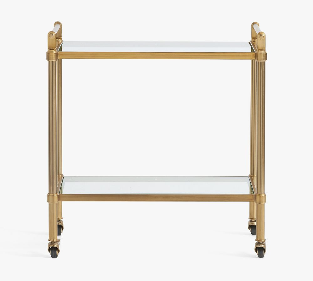 Everson Metal Bar Cart (31.5") | Pottery Barn (US)